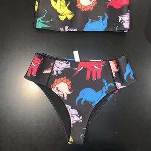 Hoaka Swimwear X PONY, Raptor Dino Set, worn twice